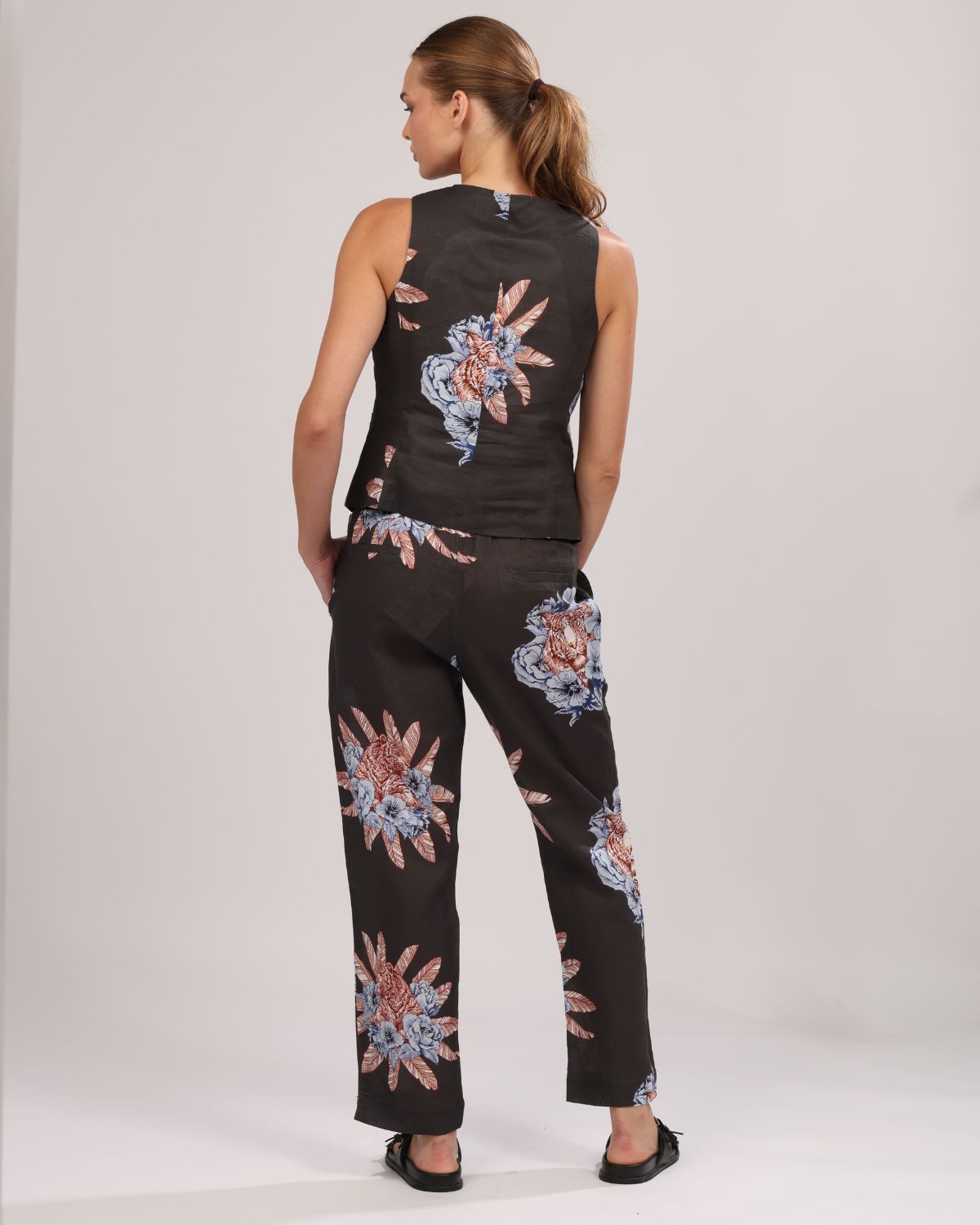 Pant Tiger Bloom Grey