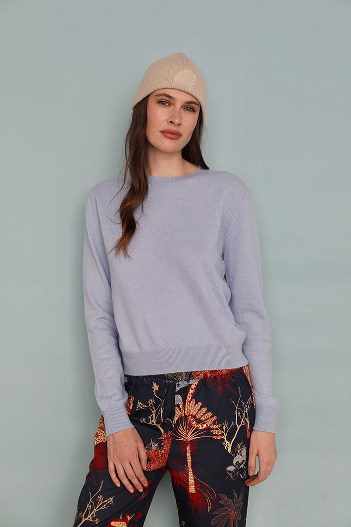 Sweater Lion Light Blue