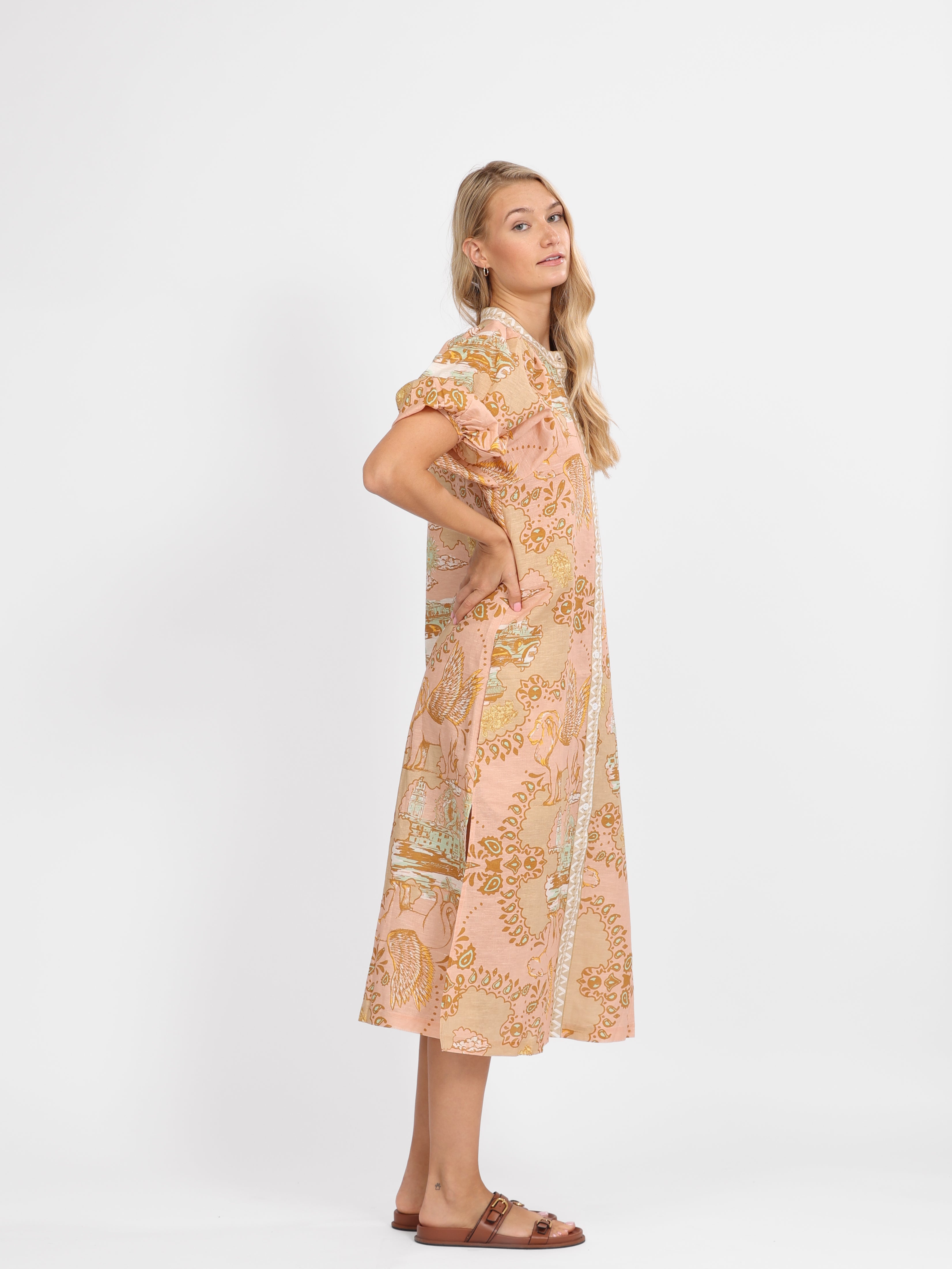 Tunic Italian Coast Rose