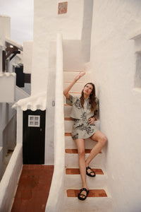 Mini Skirt Mosaico Gold