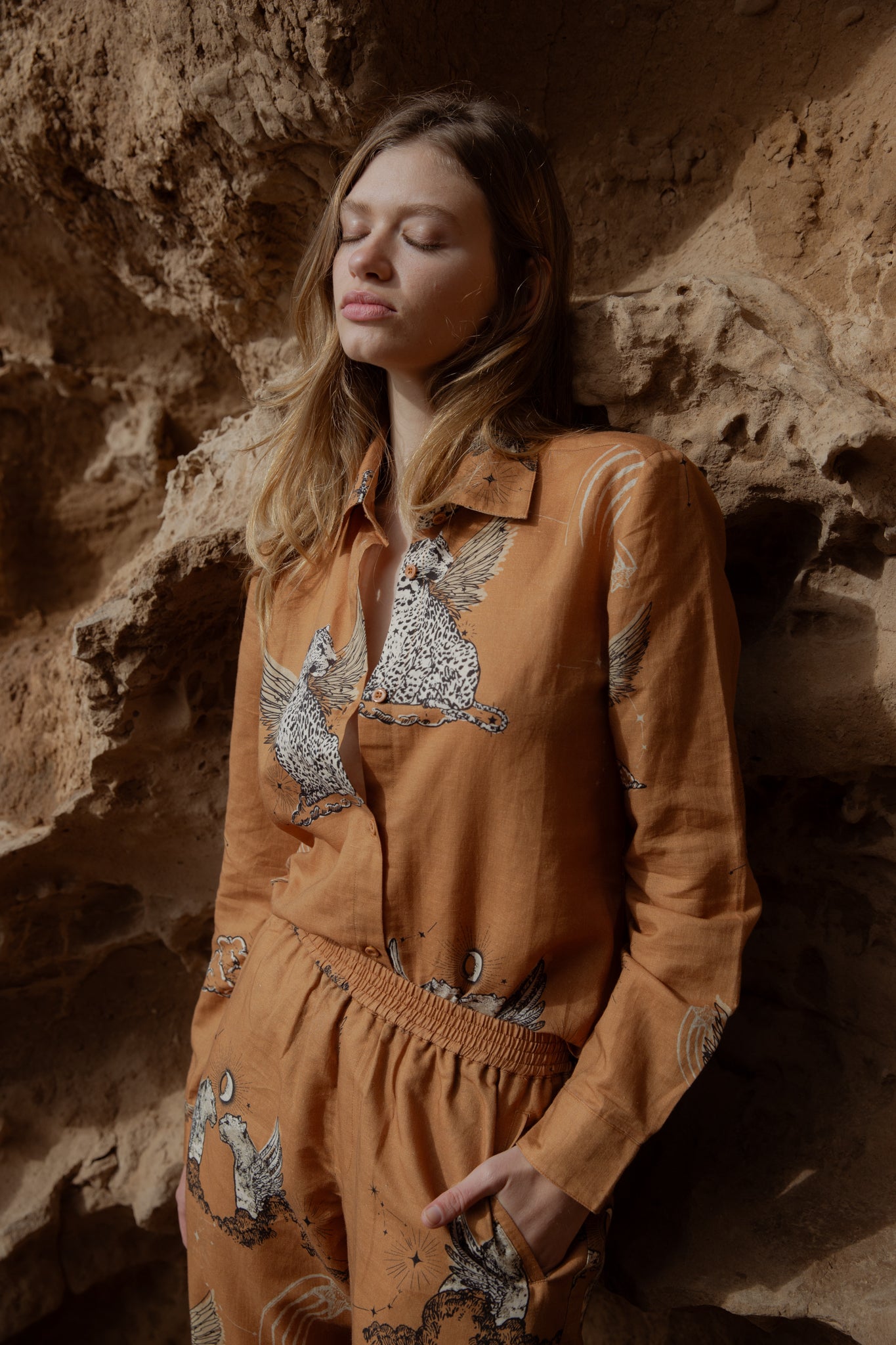 Shirt Astrology Almond