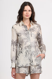 Shirt Tropique Ecru