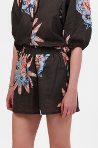 Short Tiger Bloom Grey