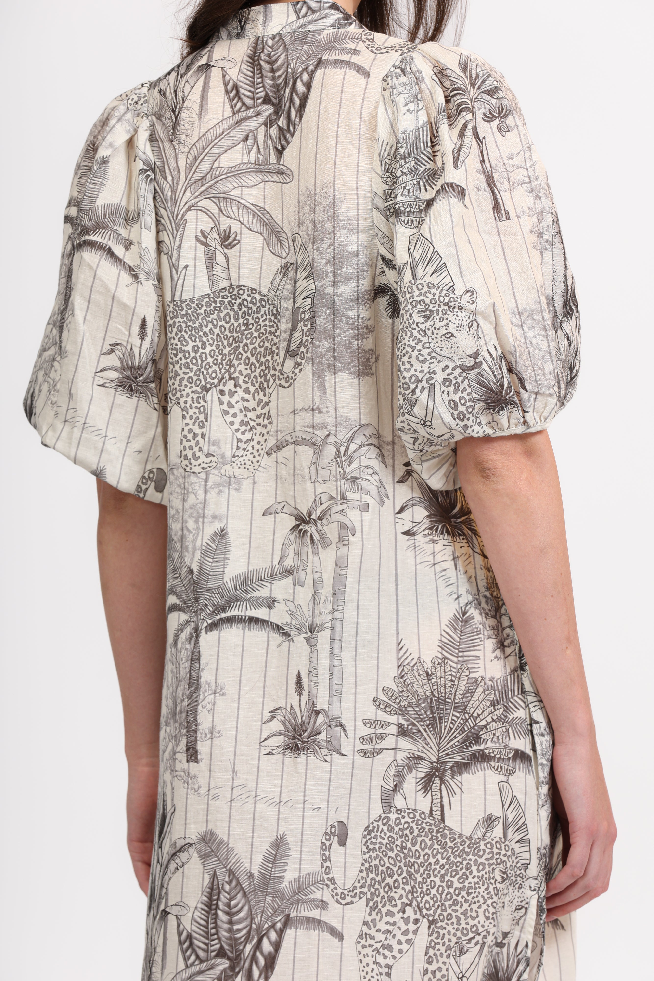 Balloon Shirt Tropique Ecru