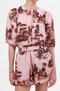 Balloon Shirt Landscape Rose