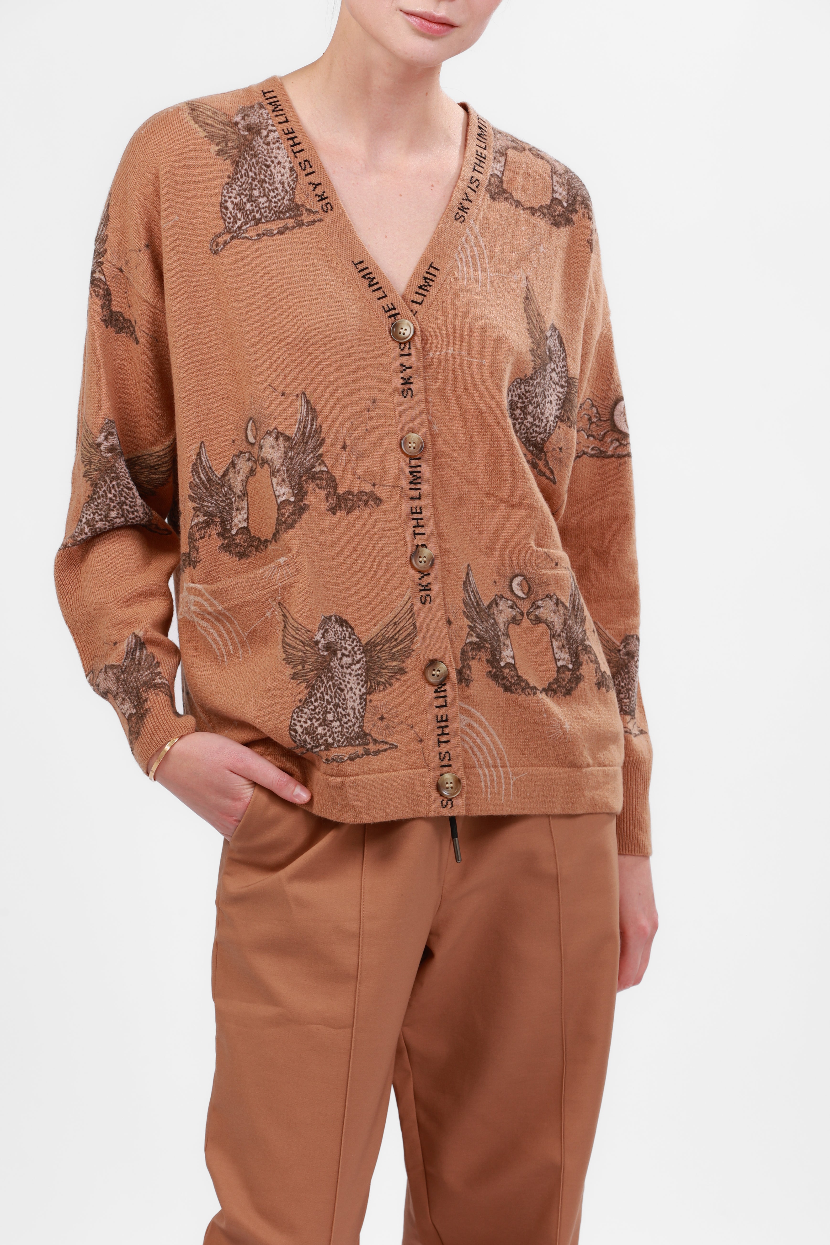 Cardigan Astrology Almond