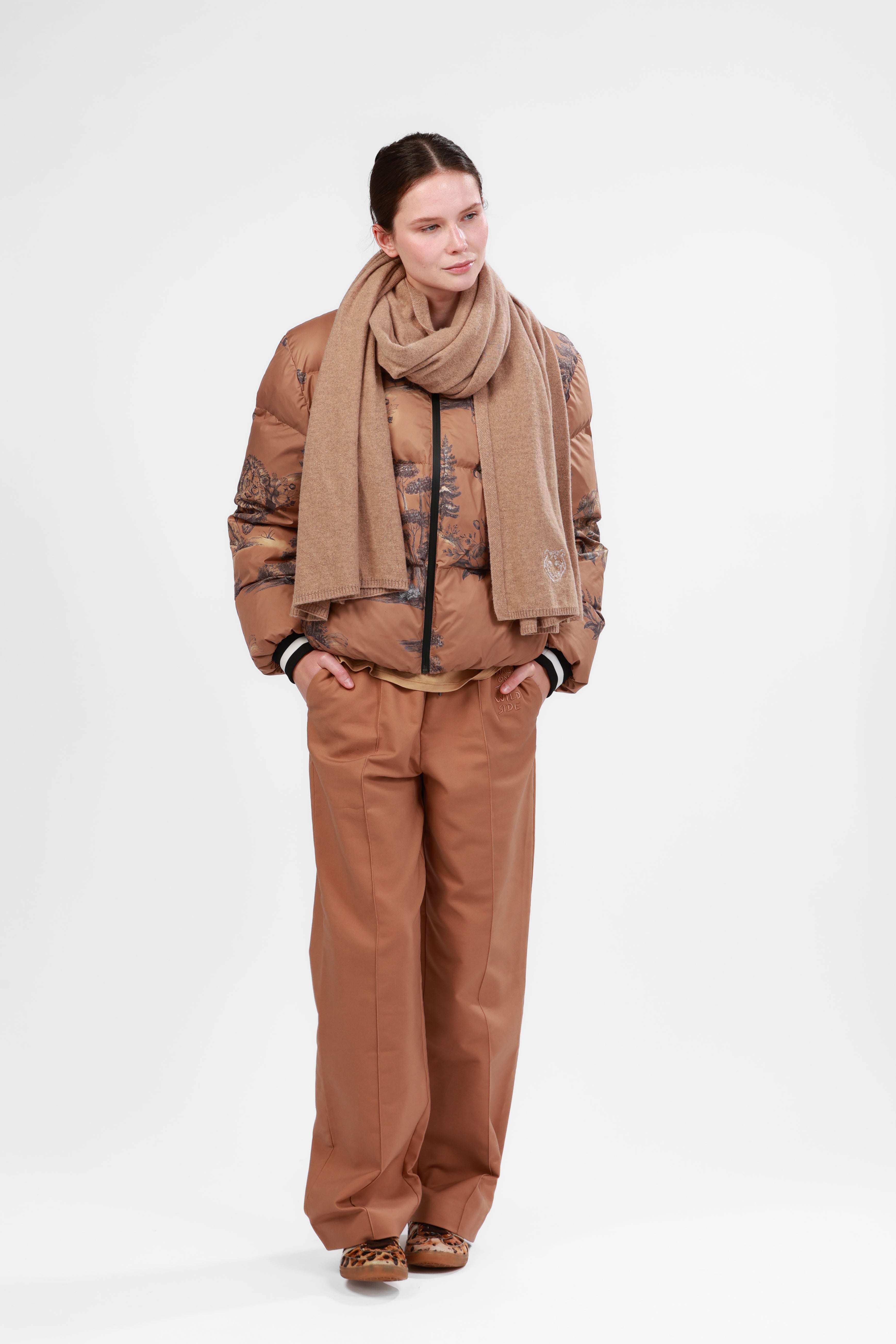Pant Wild Side Landscape Camel