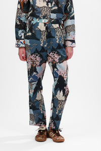 Pant Snow Leopard Blue