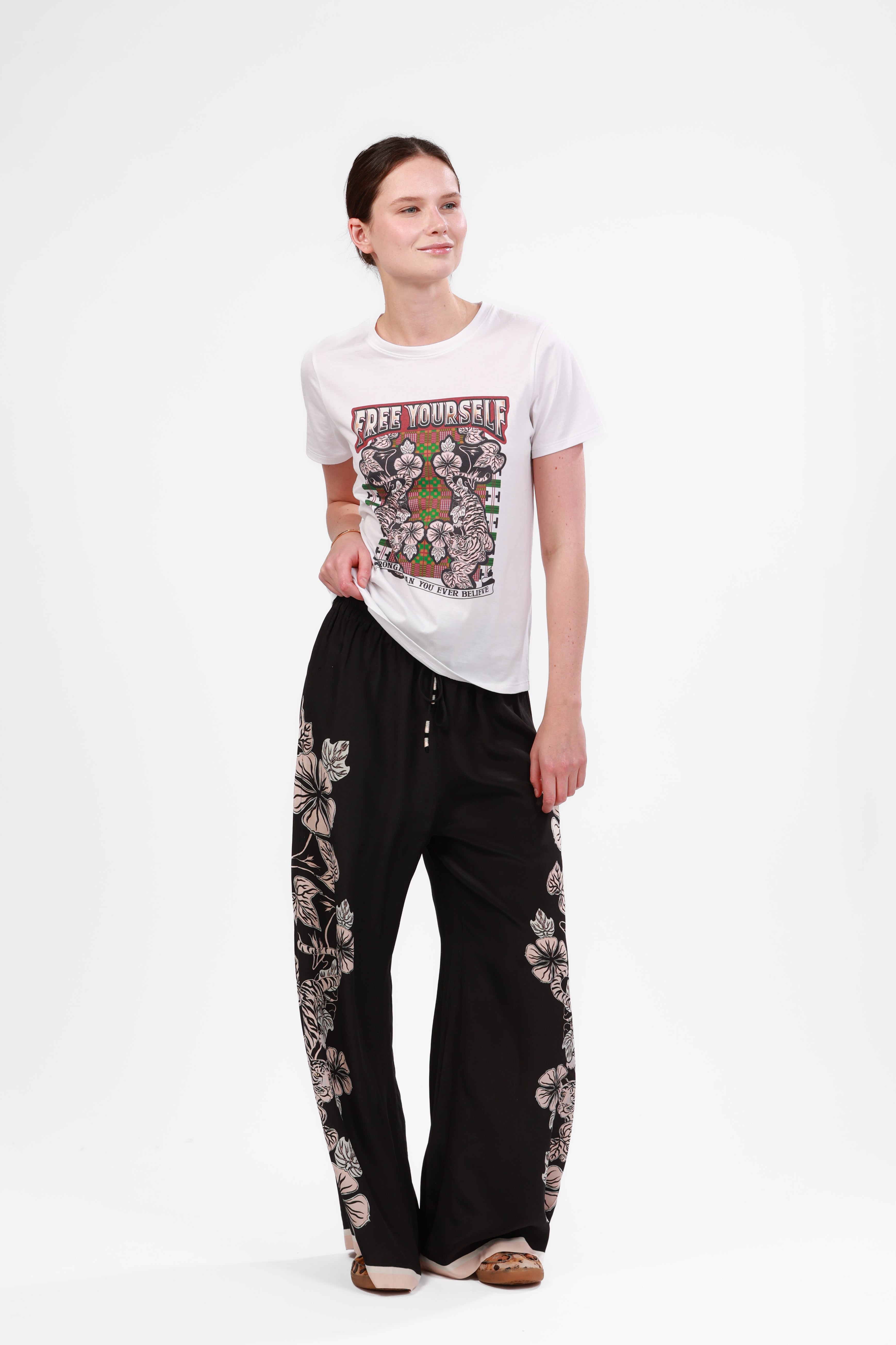 T-Shirt Free Yourself Blossom White