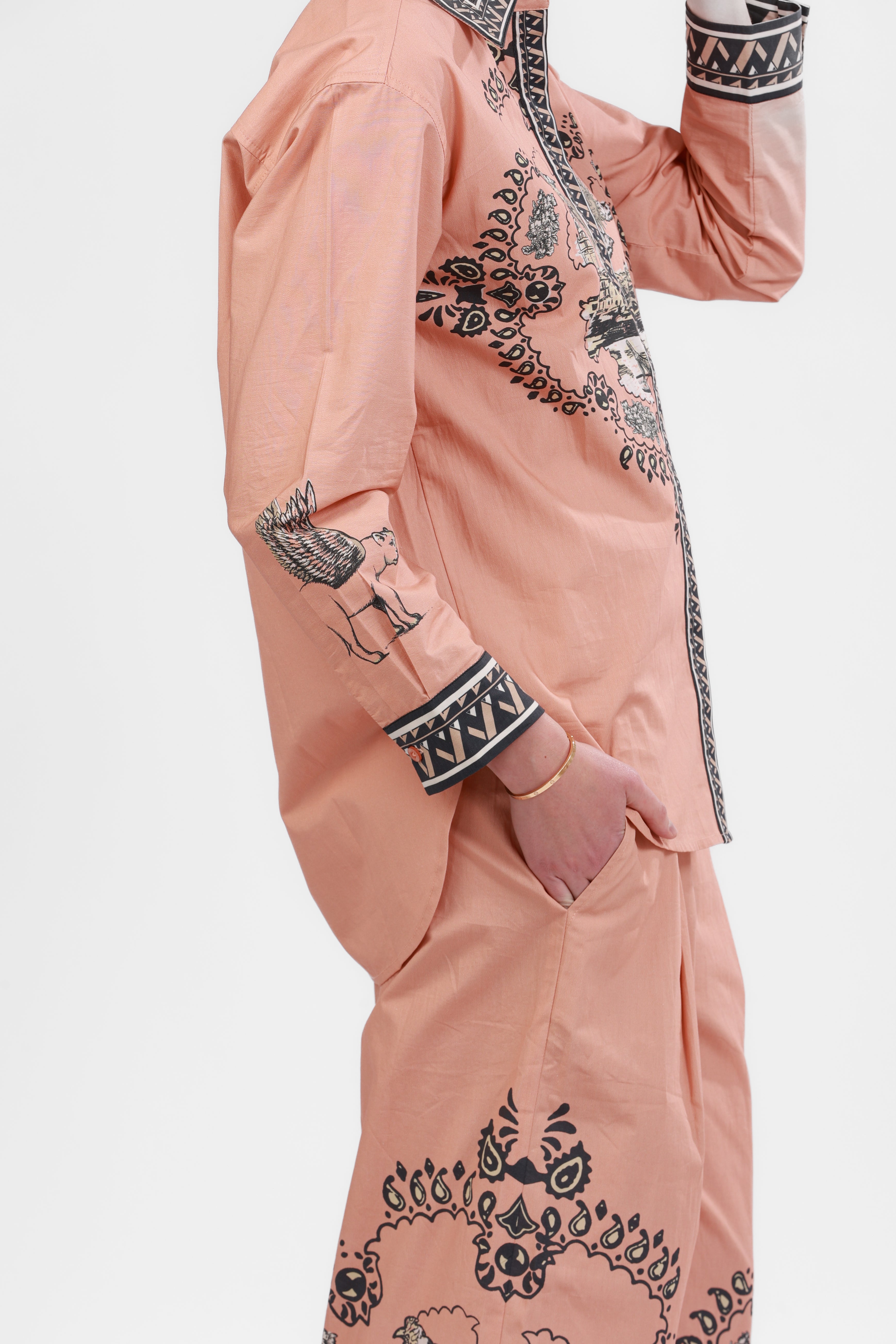Poplin Shirt Italian Coast Pink