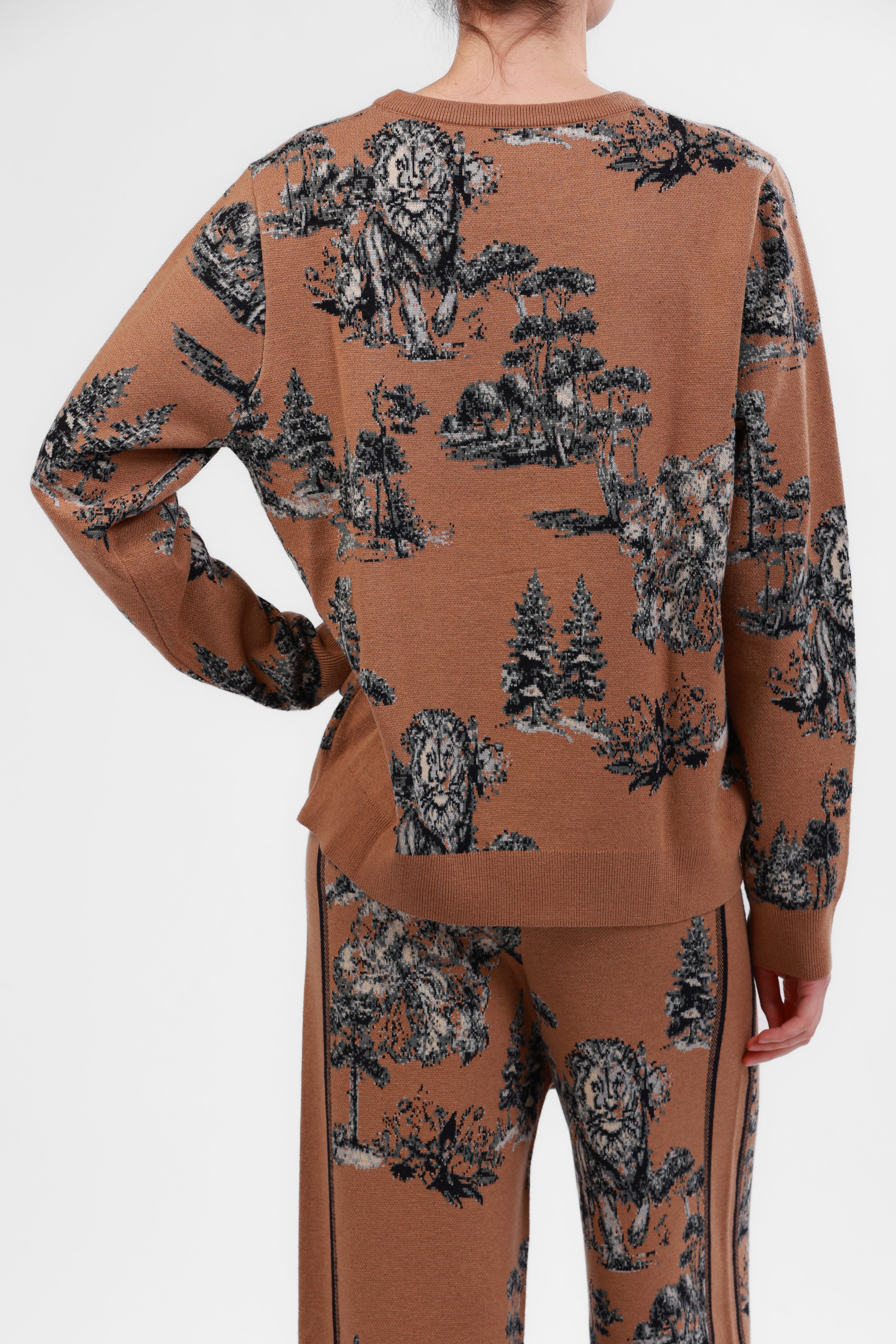 Sweater Landscape Camel