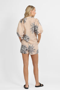 Balloon Shirt Tiger Bloom Beige