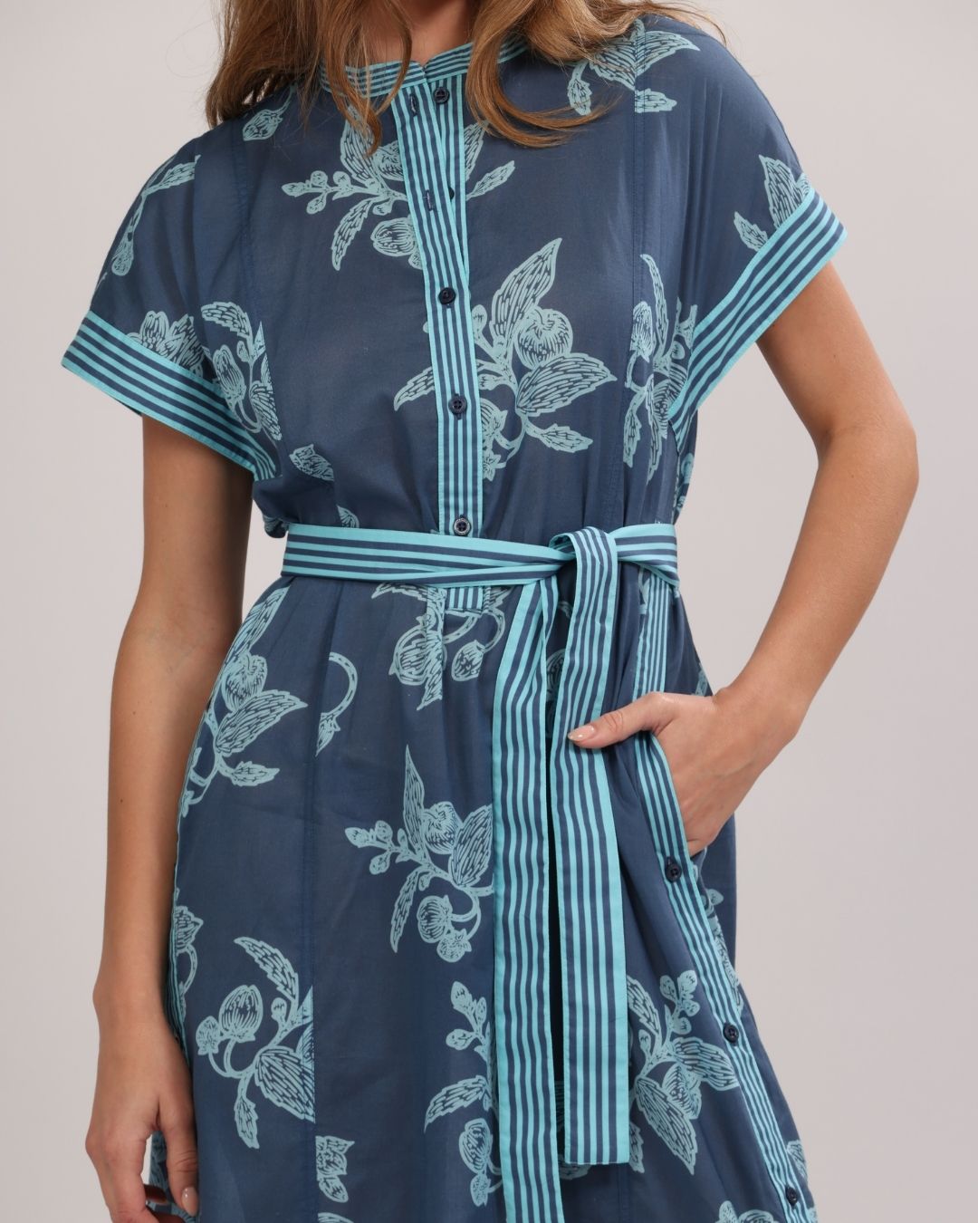 Long Tunic Fragola Blue