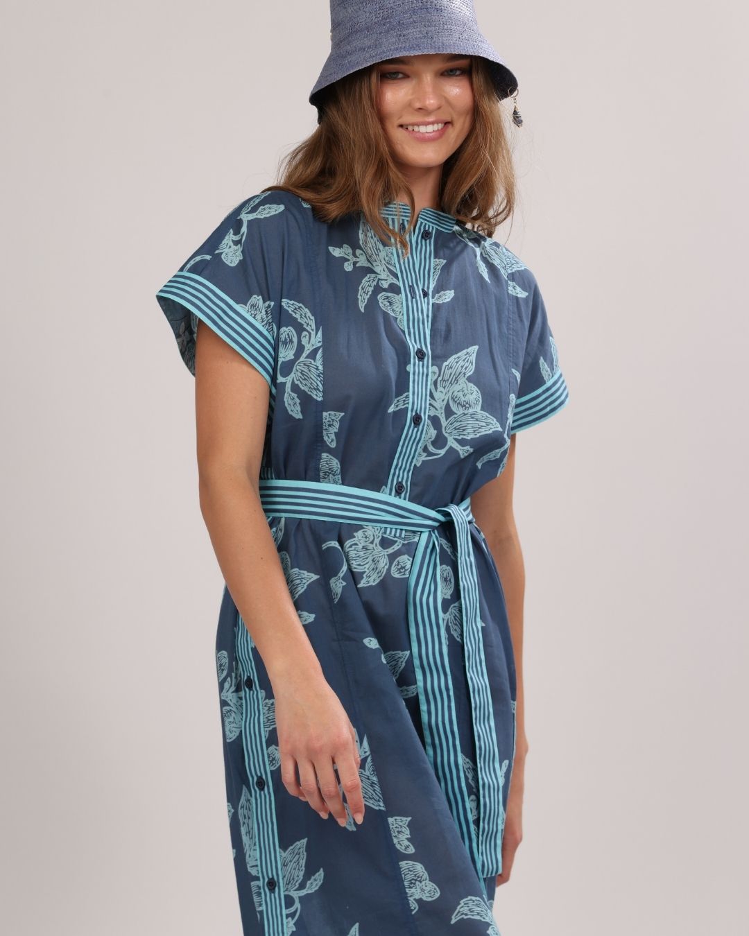 Long Tunic Fragola Blue