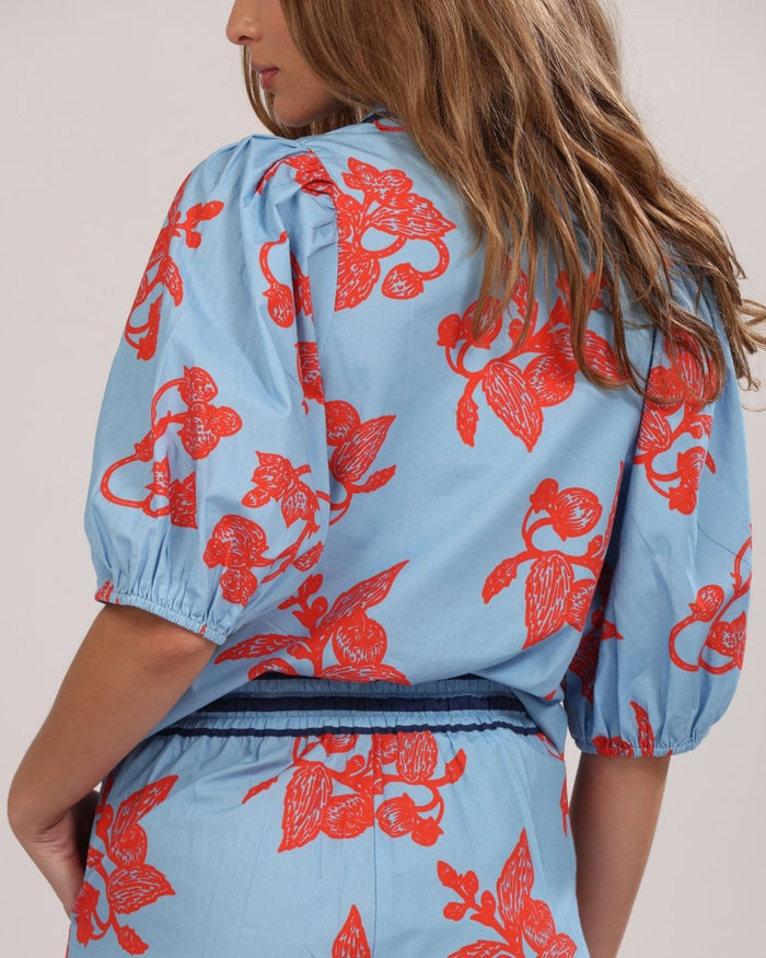 Poplin Shirt Fragola Light Blue