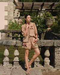 Short Bali Tiger Rose