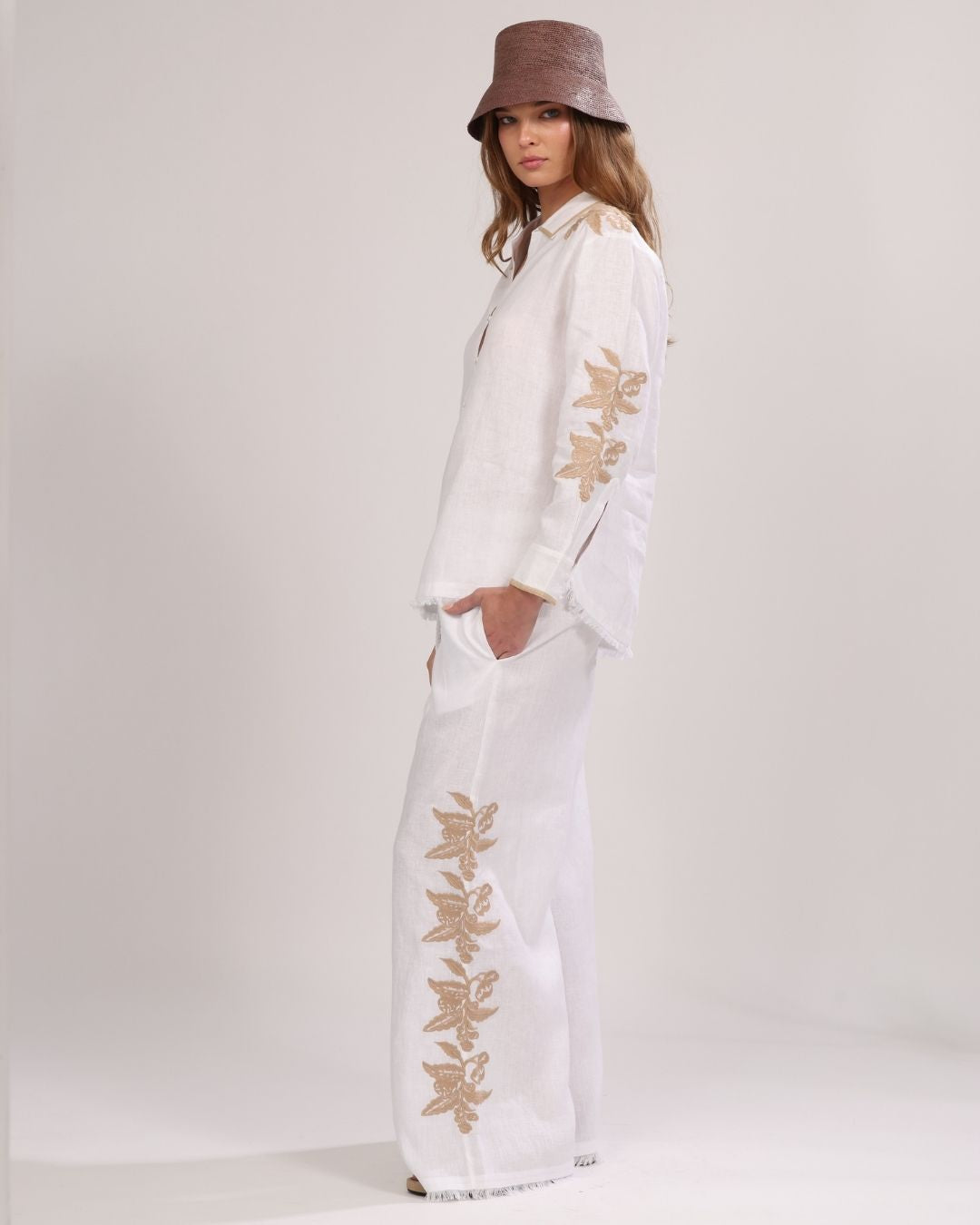 Pant Fragola White