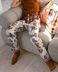 Pant Lotus Tiger Ecru