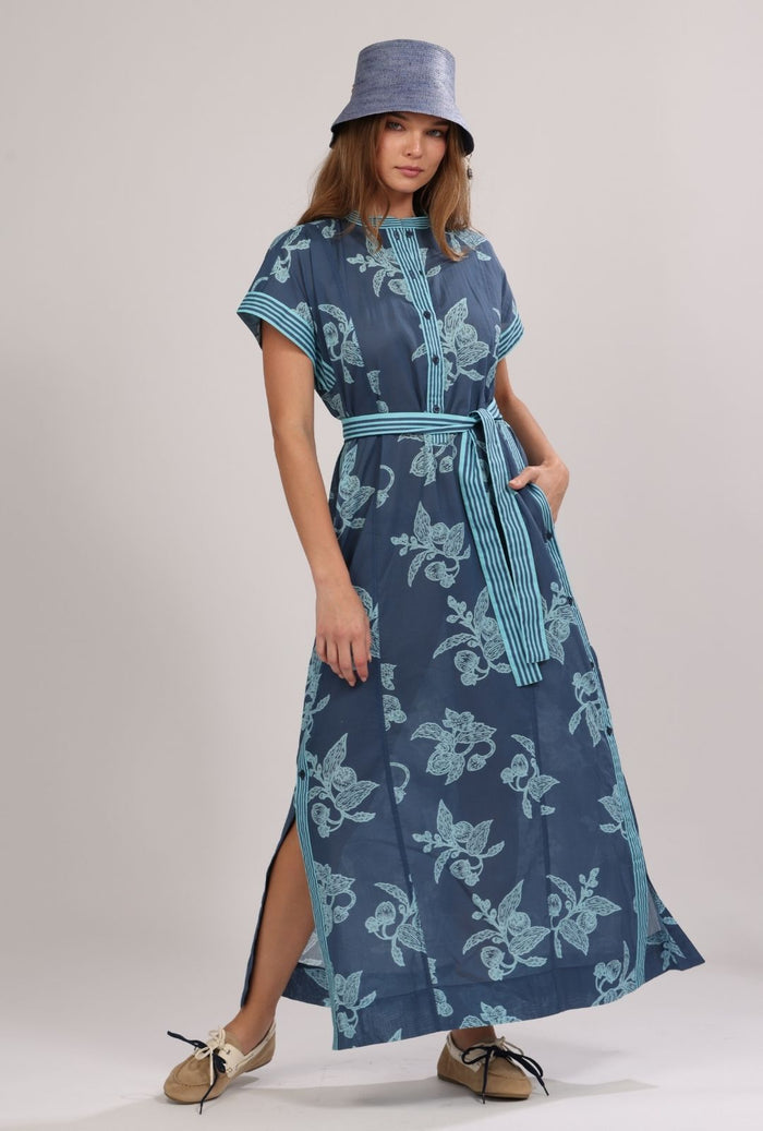 Long Tunic Fragola Blue