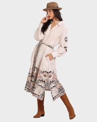 Tunic Lotus Tiger Ecru