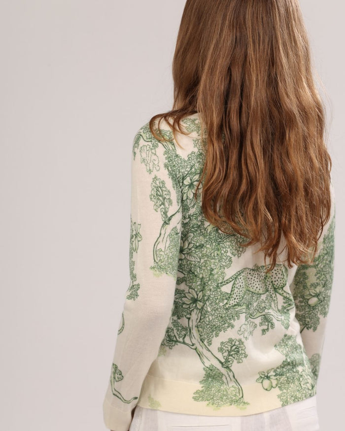 Sweater Cashmere Africa Green