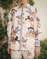 Shirt Bali Tiger White