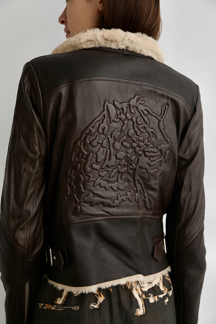 Brown Leather Jacket