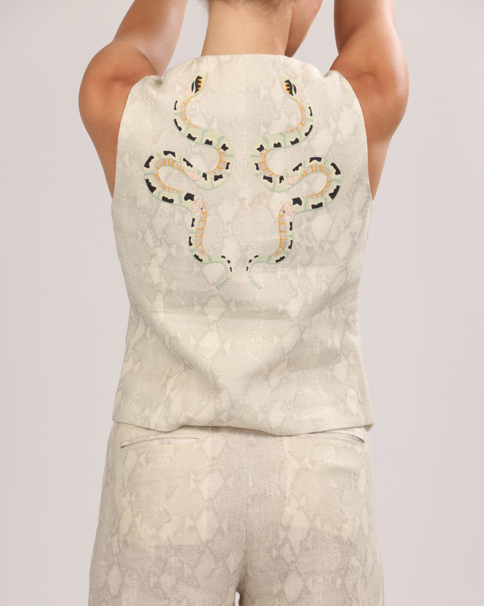 Vest Snake Skin