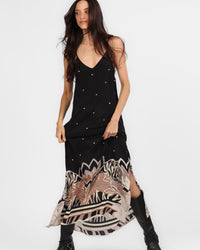Silk Dress Lotus Tiger Eclipse