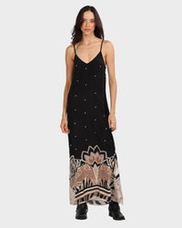 Silk Dress Lotus Tiger Eclipse