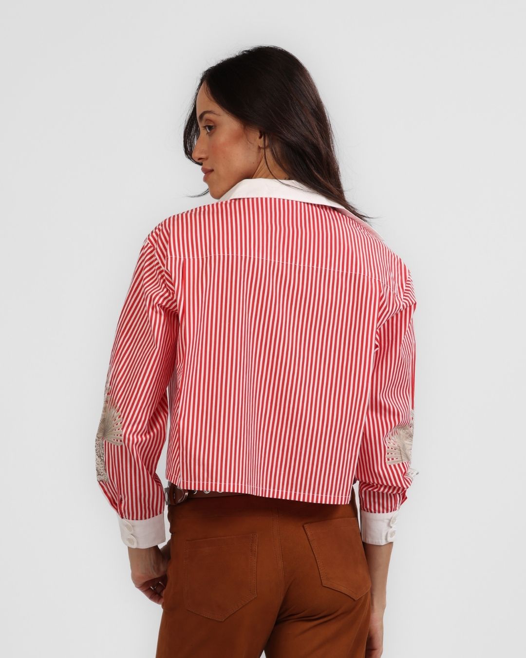 Shirt Stripes Cleo Panther Red