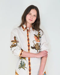 Shirt Bali Tiger Total White