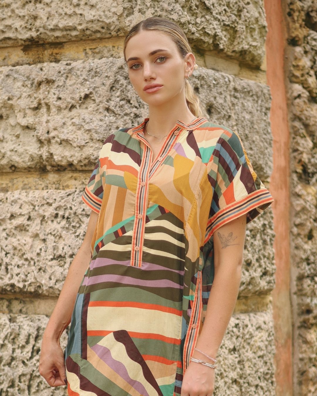 Long Tunic Stripes
