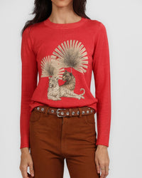 Sweater Cashmere Cleo Panther