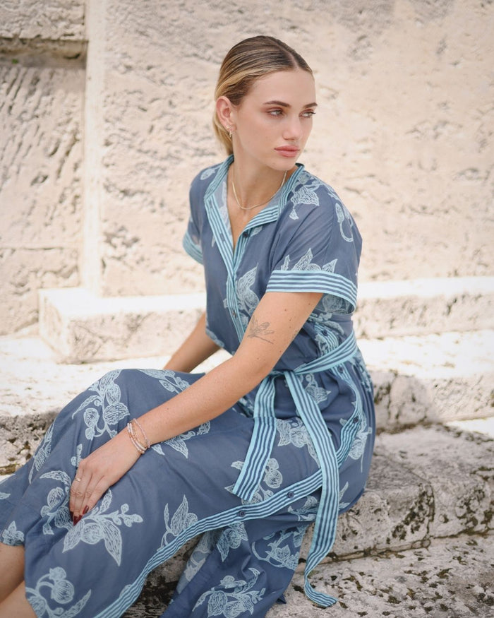 Long Tunic Fragola Blue