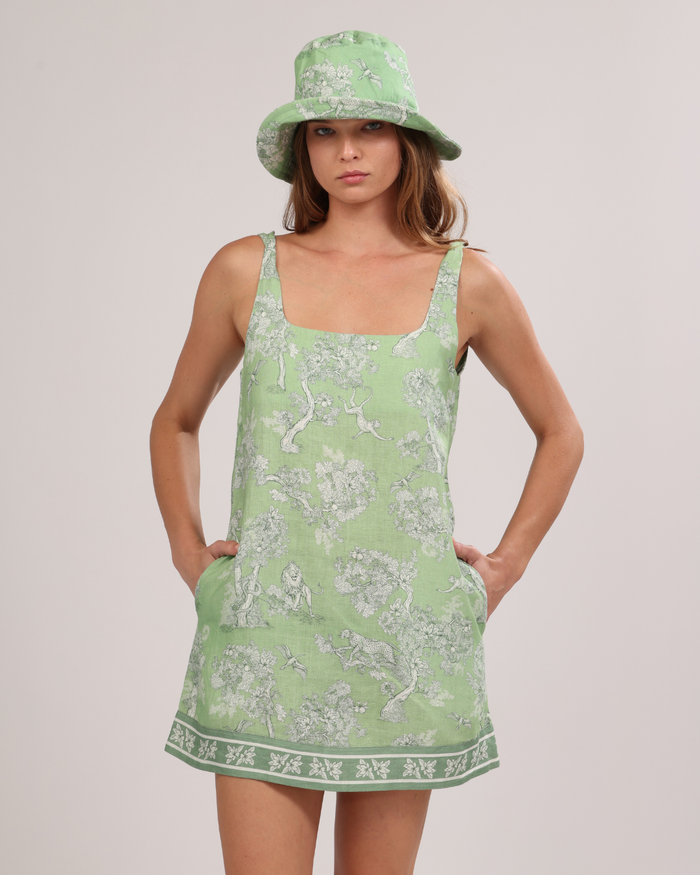 Short Dress Africa Green