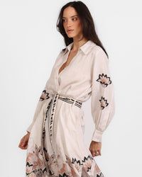 Tunic Lotus Tiger Ecru