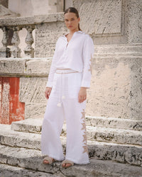 Pant Fragola White