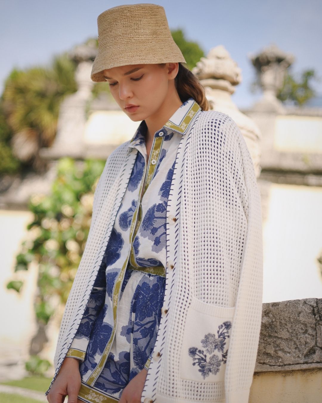 Cardigan Wild Flower Net