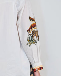 Shirt Bali Tiger Total White