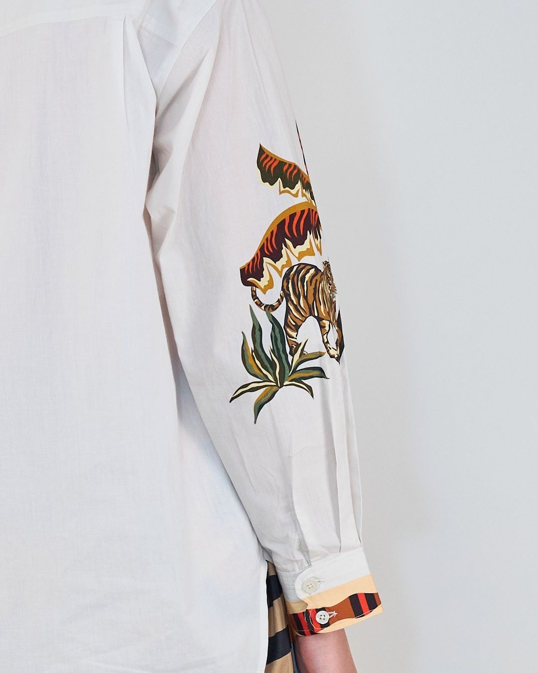 Shirt Bali Tiger Total White