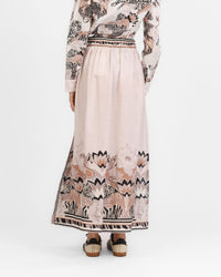 Skirt Lotus Tiger Ecru