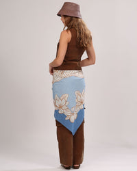 Scarf Africa Light Blue