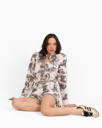 Shirt Lotus Tiger Ecru