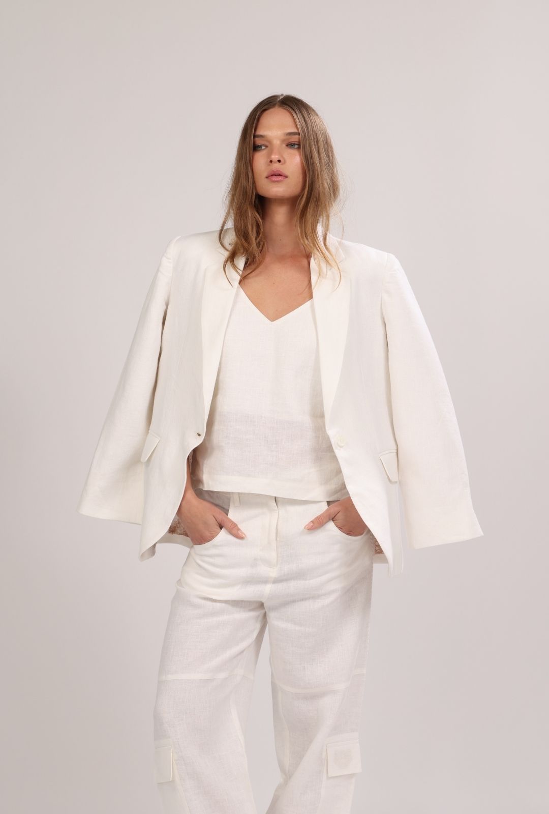 Blazer White