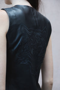 Vest Leather Black
