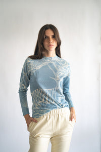 Cashmere Sweater Safari Light Blue
