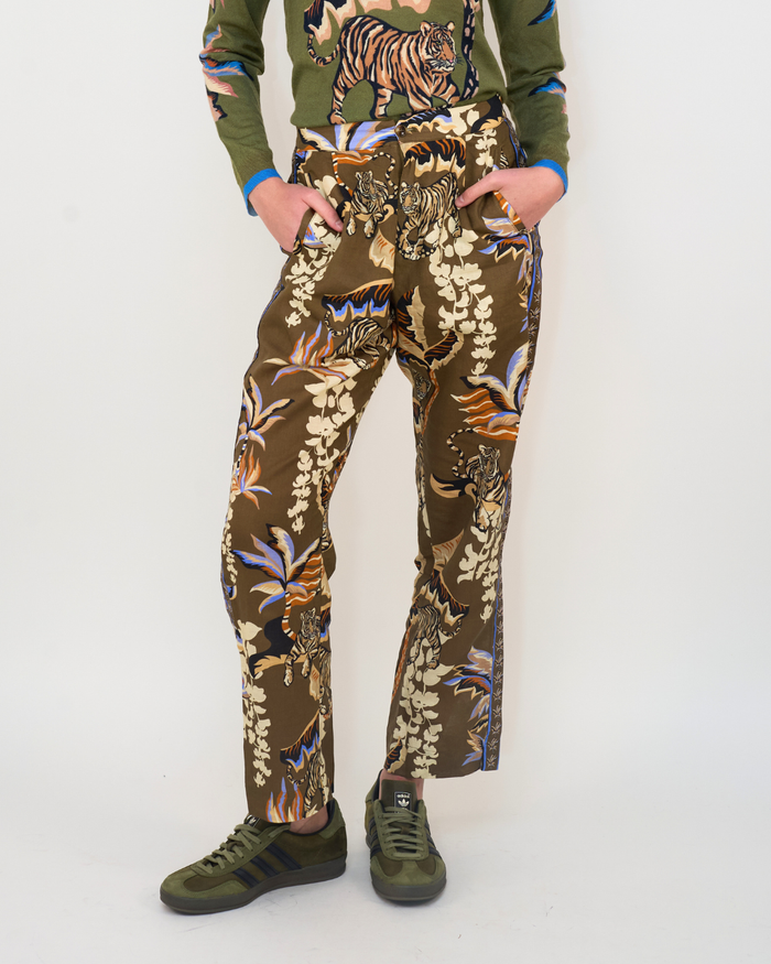 Pant Bali Tiger Green