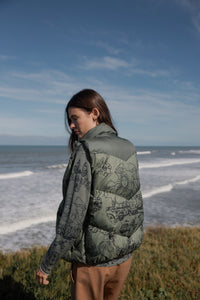 Vest Italian Coast Green