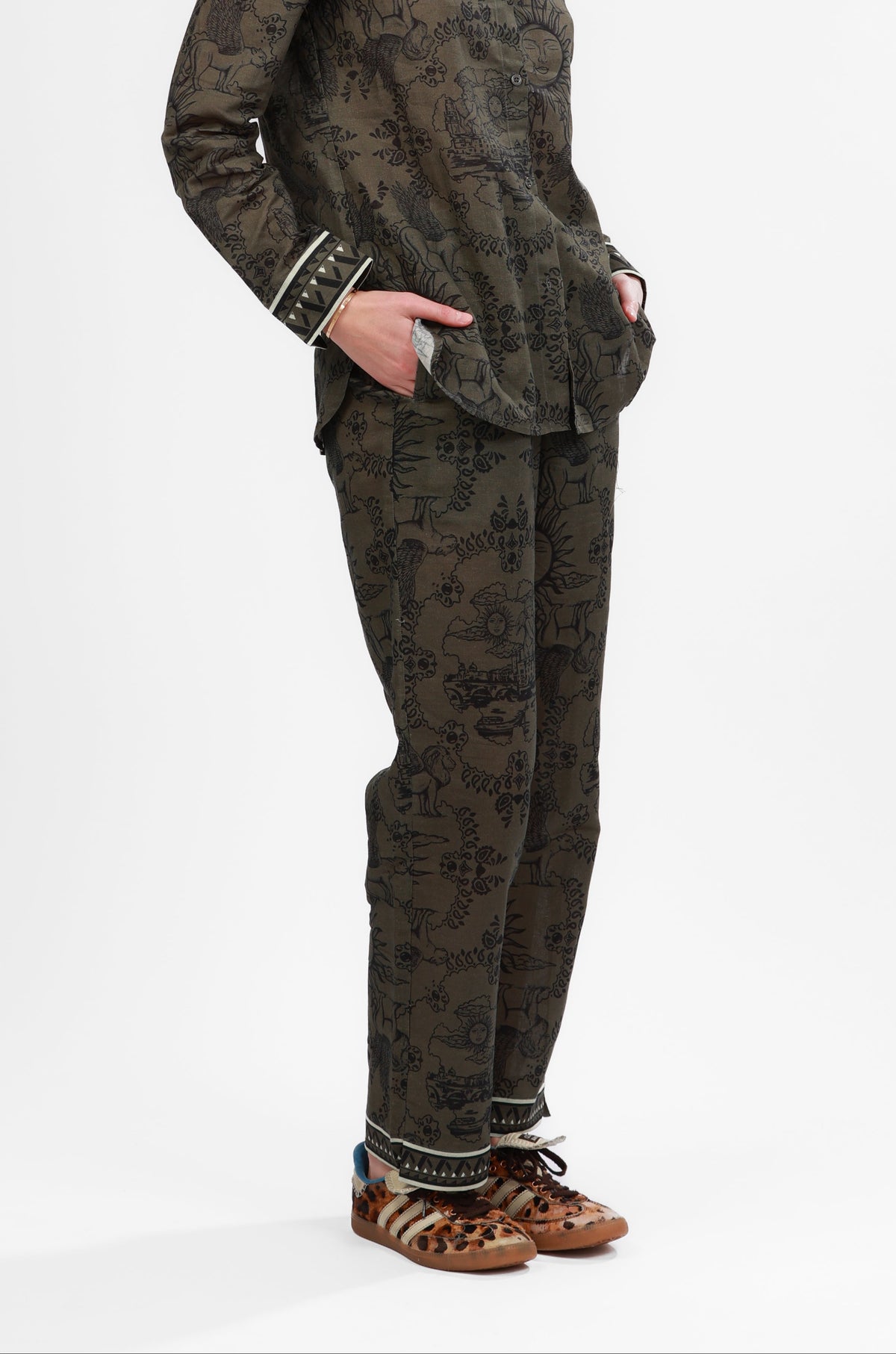 Pant Italian Coast Green